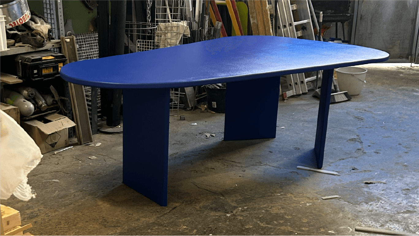 Blue Table