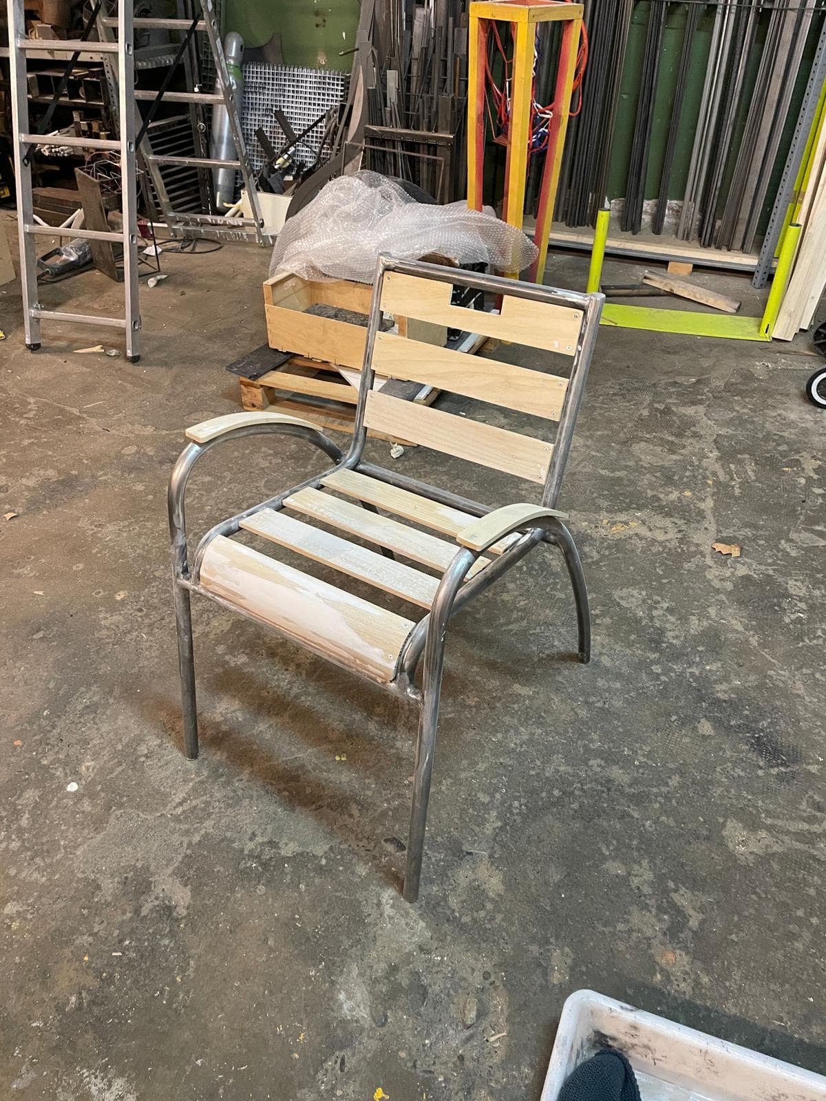 Light blue Chair - Image 3