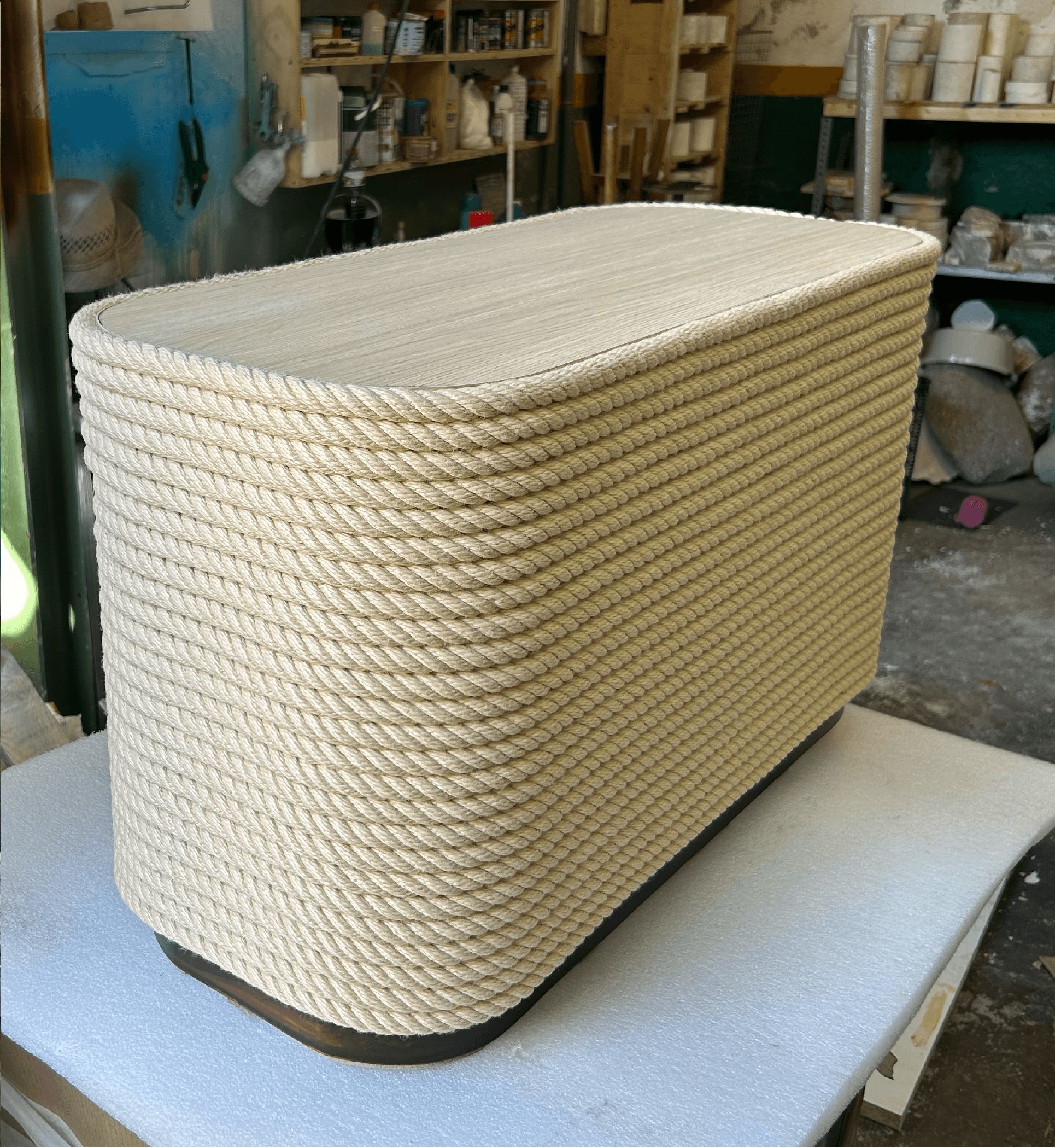 Window display pedestal