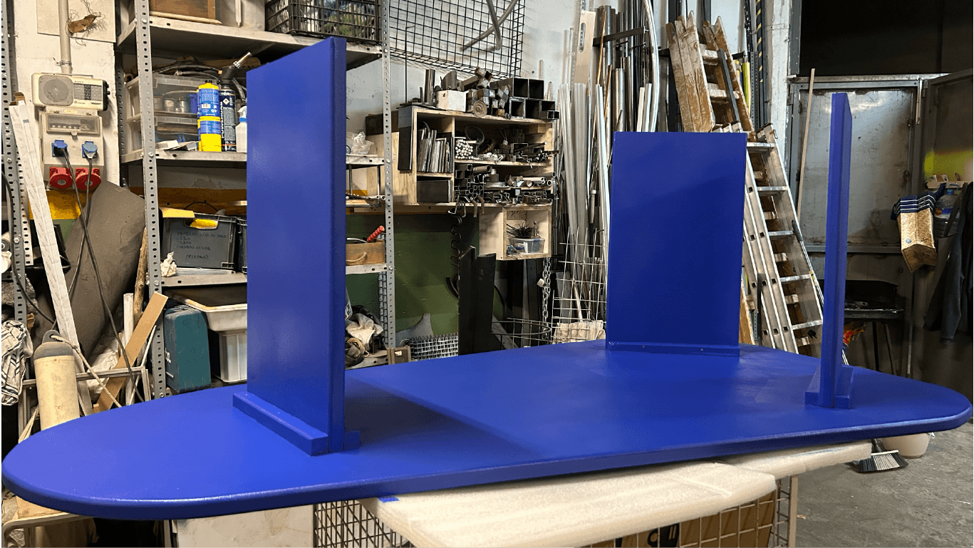 Blue Table - Image 1