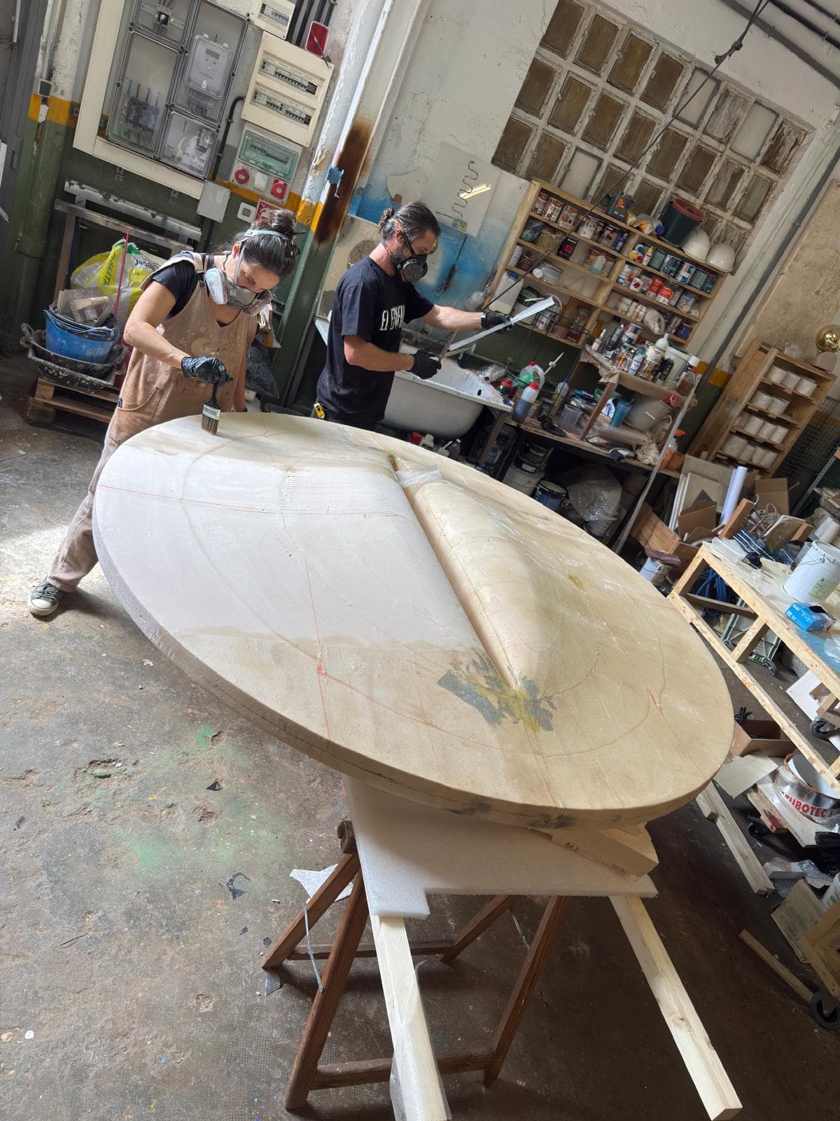 XPS volume with polyester and fiberglass coating - Image 1